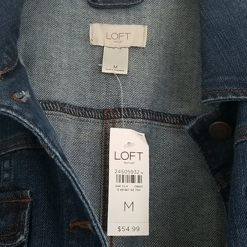 Loft Jean Jacket - Picture 2 of 3